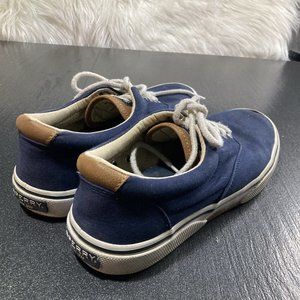 Sperry Top Sider #STS14134 Men's Blue Lace Up Casual Sneakers Size 7.5 M Shoes